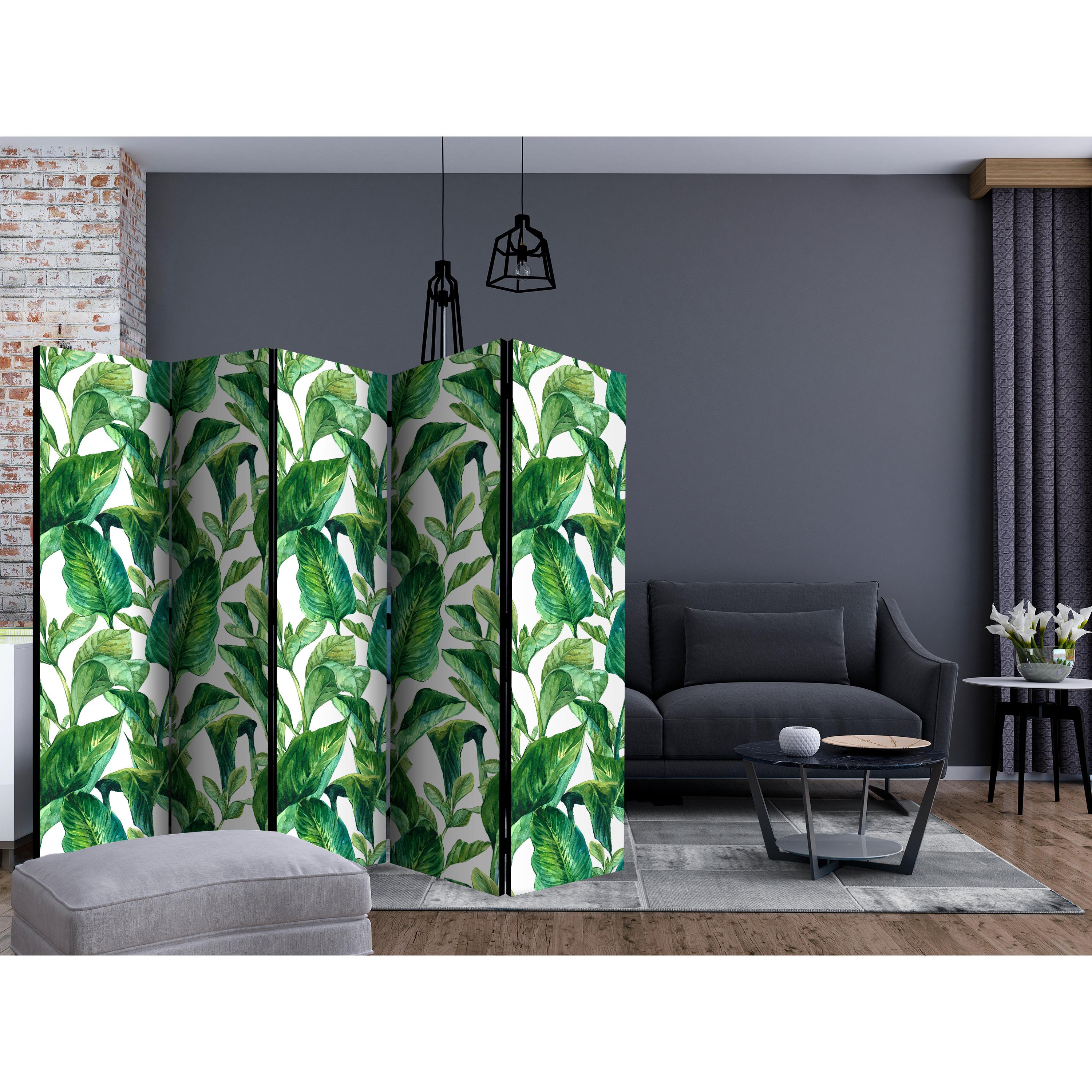 Rumsavdelare Arkiio Tropical Paradise II Blad 225x172 cm