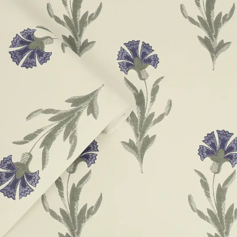 Tapet Laura Ashley Dandelion Dusky Seaspray Blå 121068