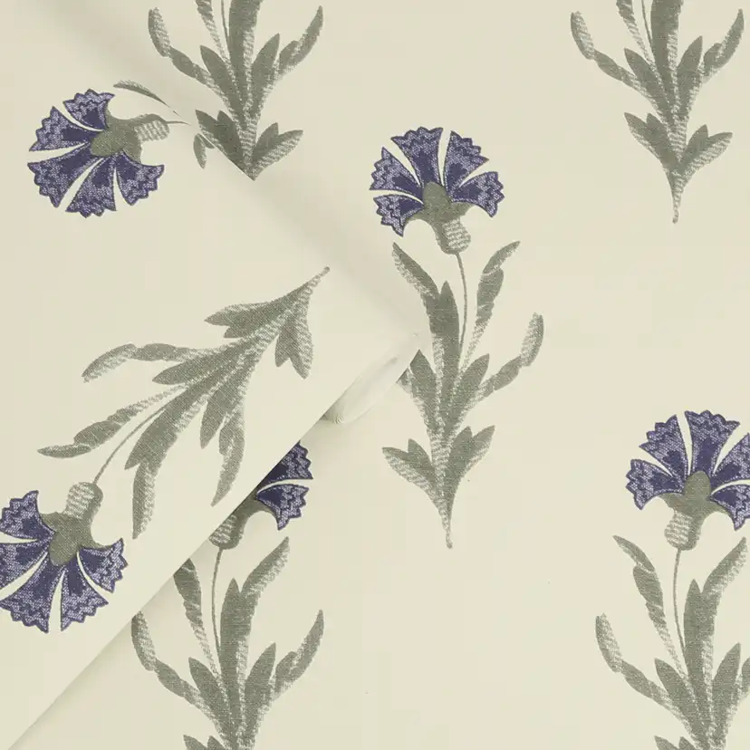 Tapet Laura Ashley Dandelion Dusky Seaspray Blå 121068