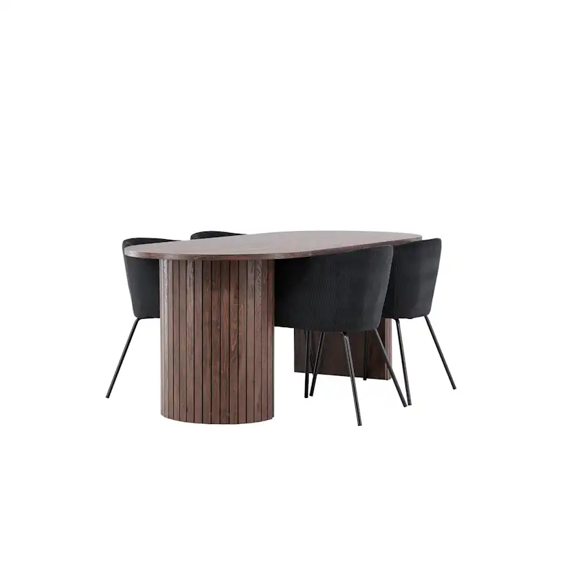 Mocka/Svart