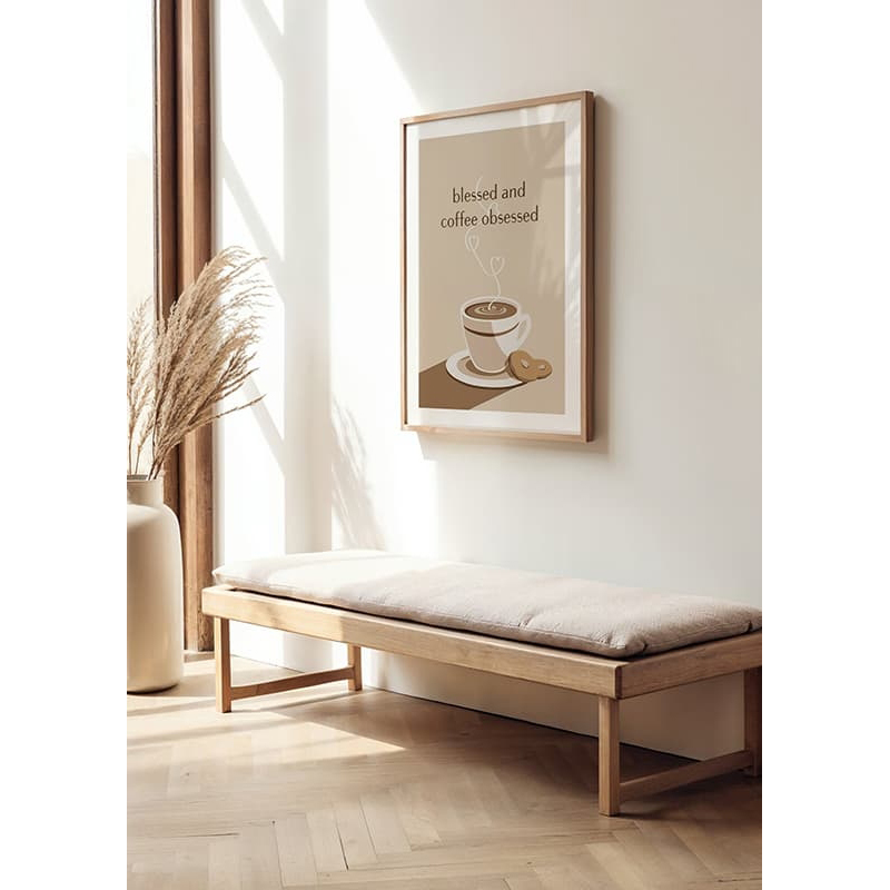 Poster Gallerix Coffee Obsessed