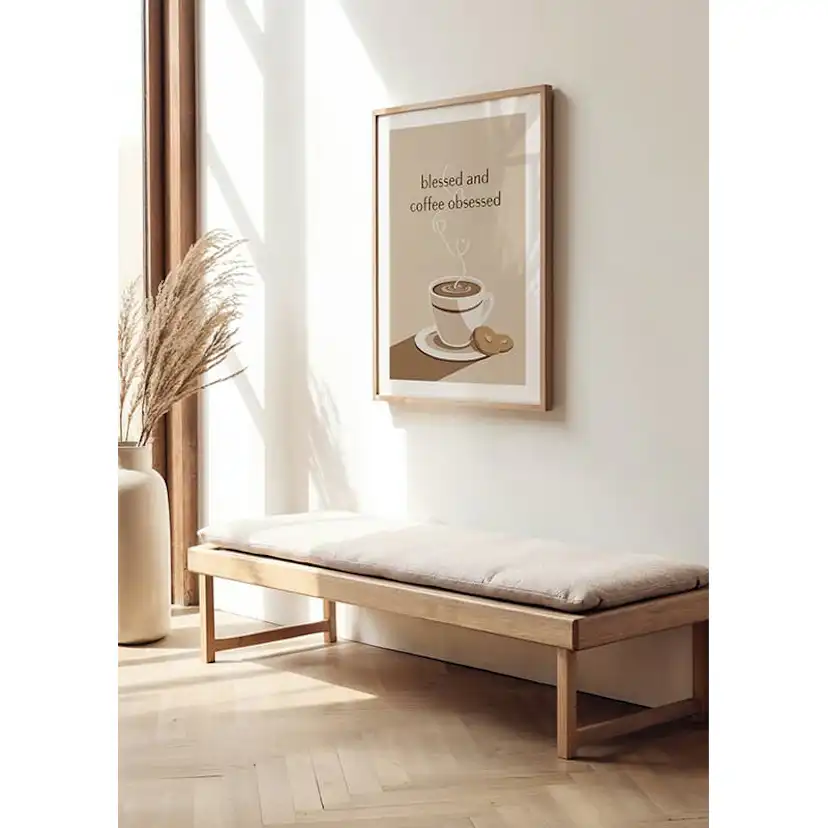 Poster Gallerix Coffee Obsessed