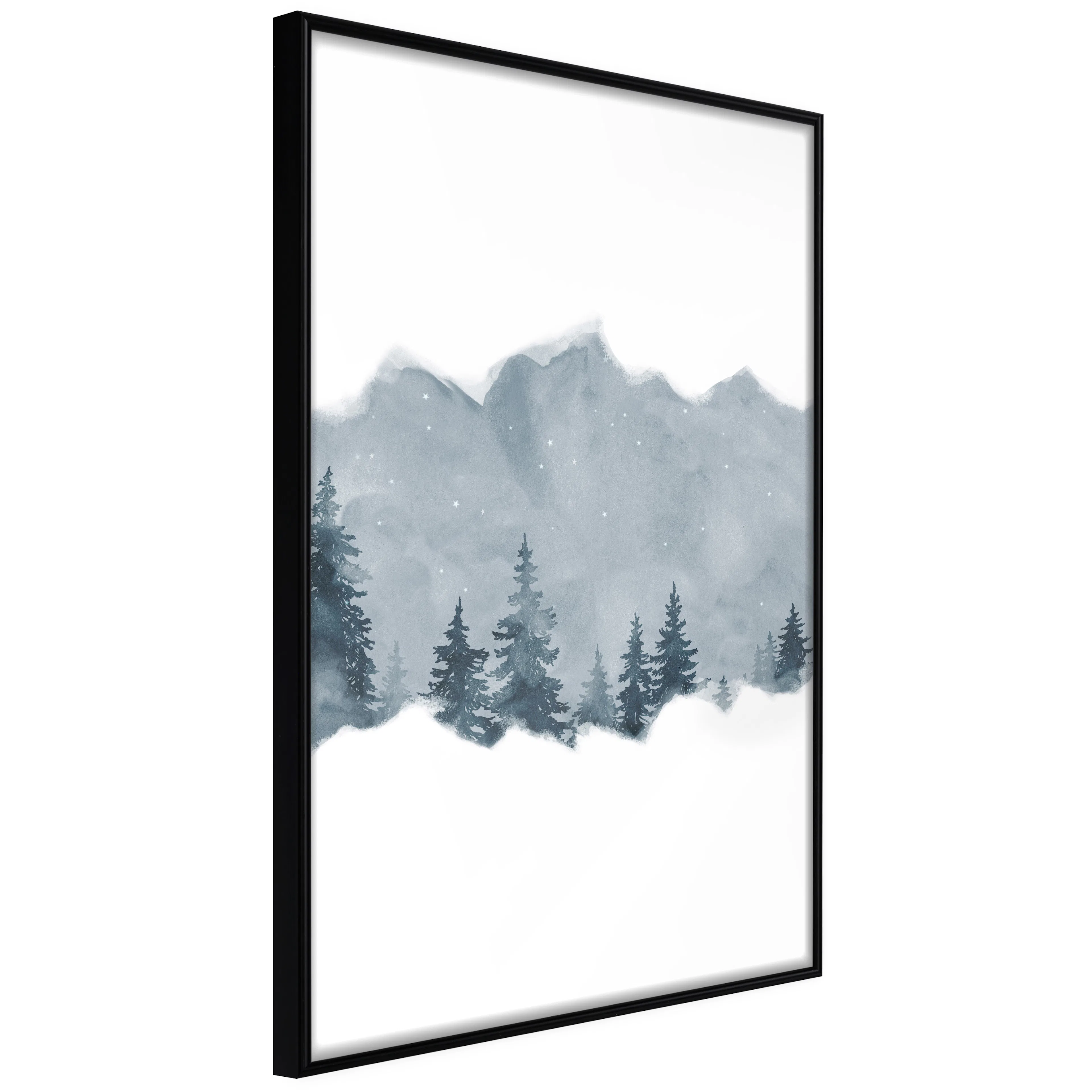 Affisch - Slice of Siberia [Poster] 40x60 Svart ram, 40x60 cm