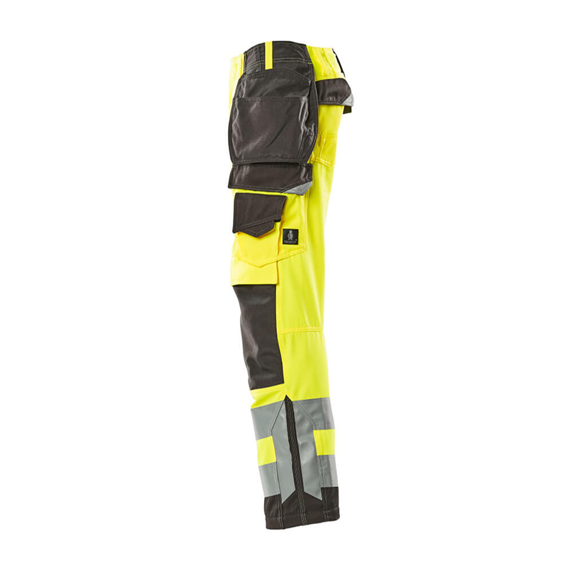 Mascot SAFE SUPREME Byxor med hängfickor 15531-860-1718 Storlek: 90C49, Färg: Hi-vis Gul/mörk Antracit