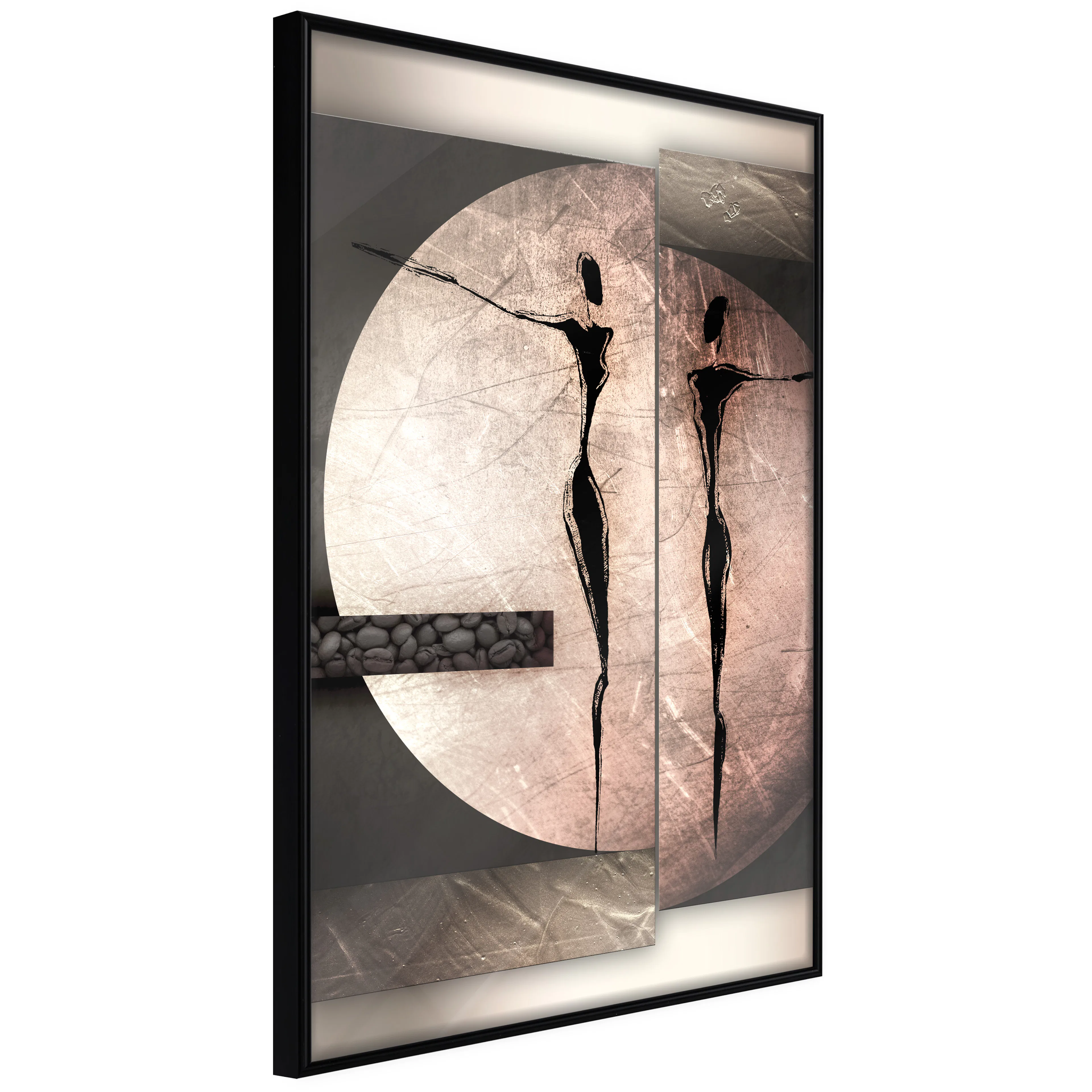 Affisch - Discussion [Poster] 40x60 Svart ram, 40x60 cm