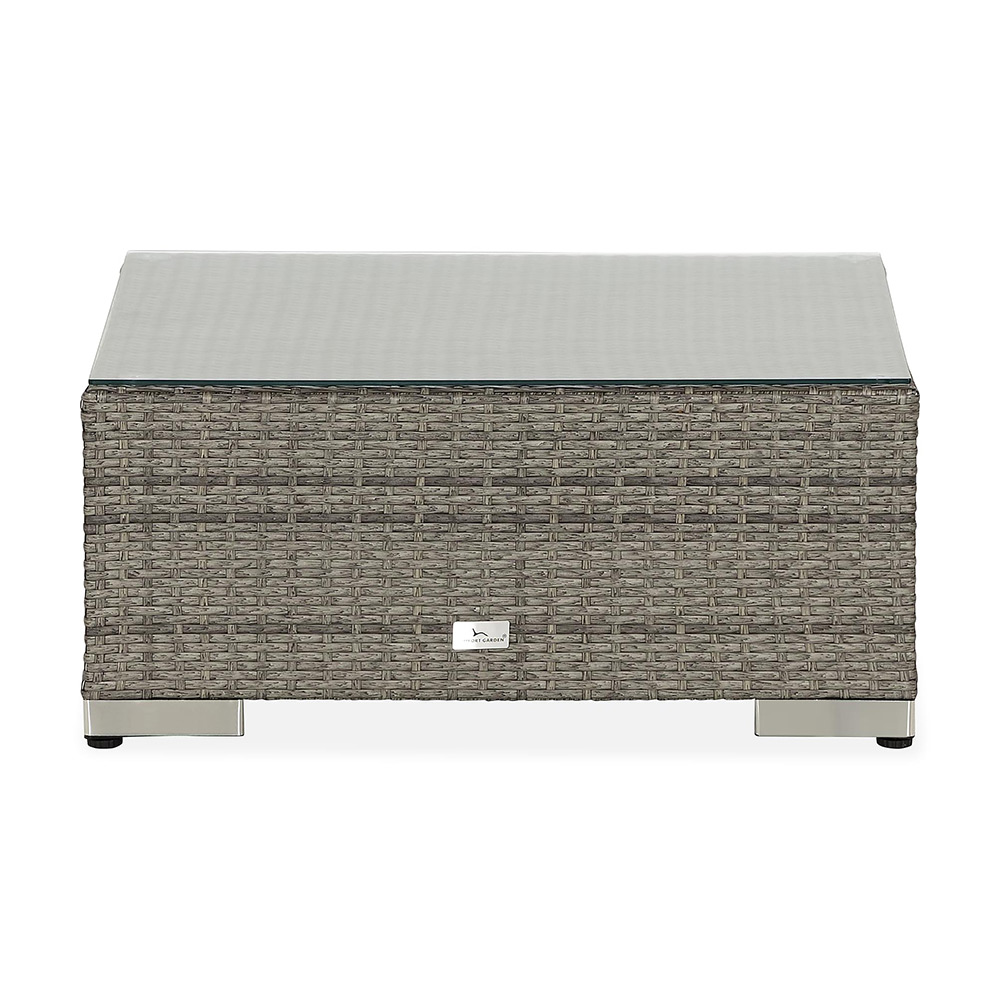 Bahamas Divan/Bord 75x75 cm Grå