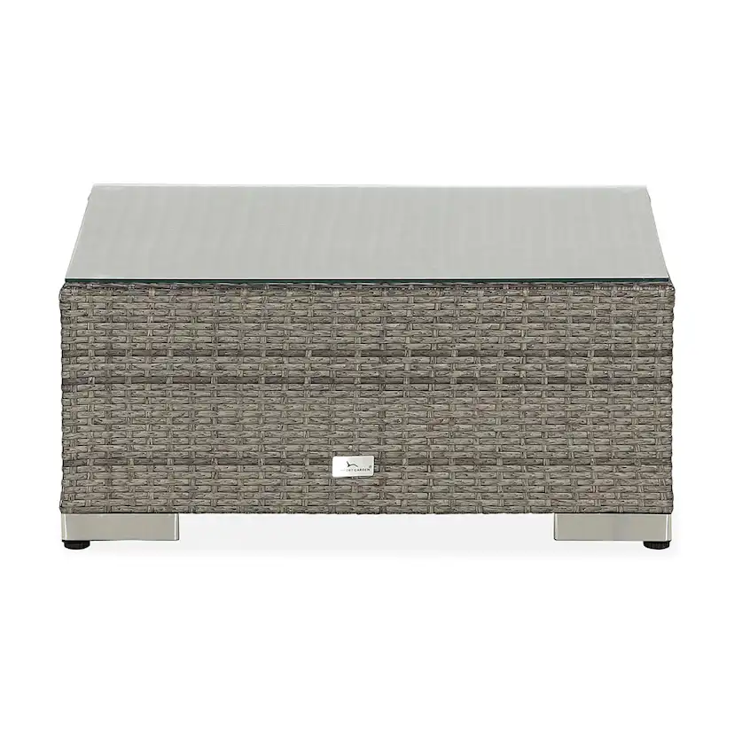 Bahamas Divan/Bord 75x75 cm Grå