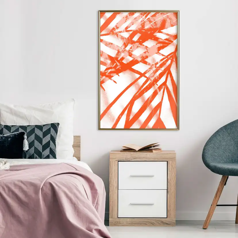 Poster Artgeist Affisch Palm Composition