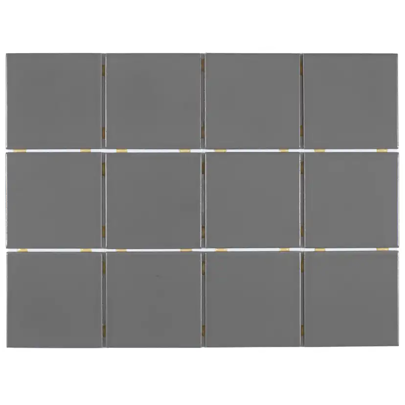 Klinker Arredo Unicolor Mörkgrå 10x10 cm