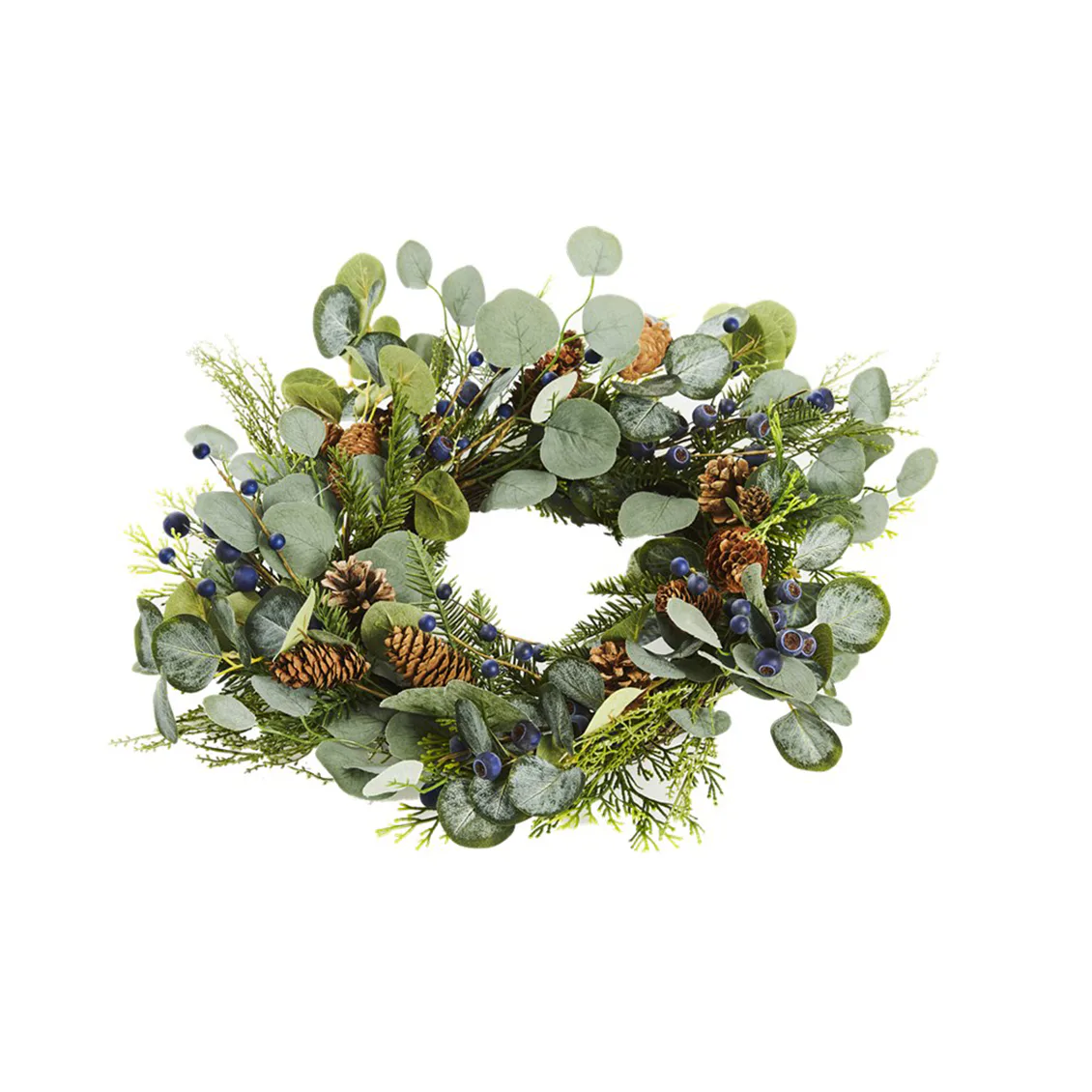 Krans Nordic Winter med Blåbär