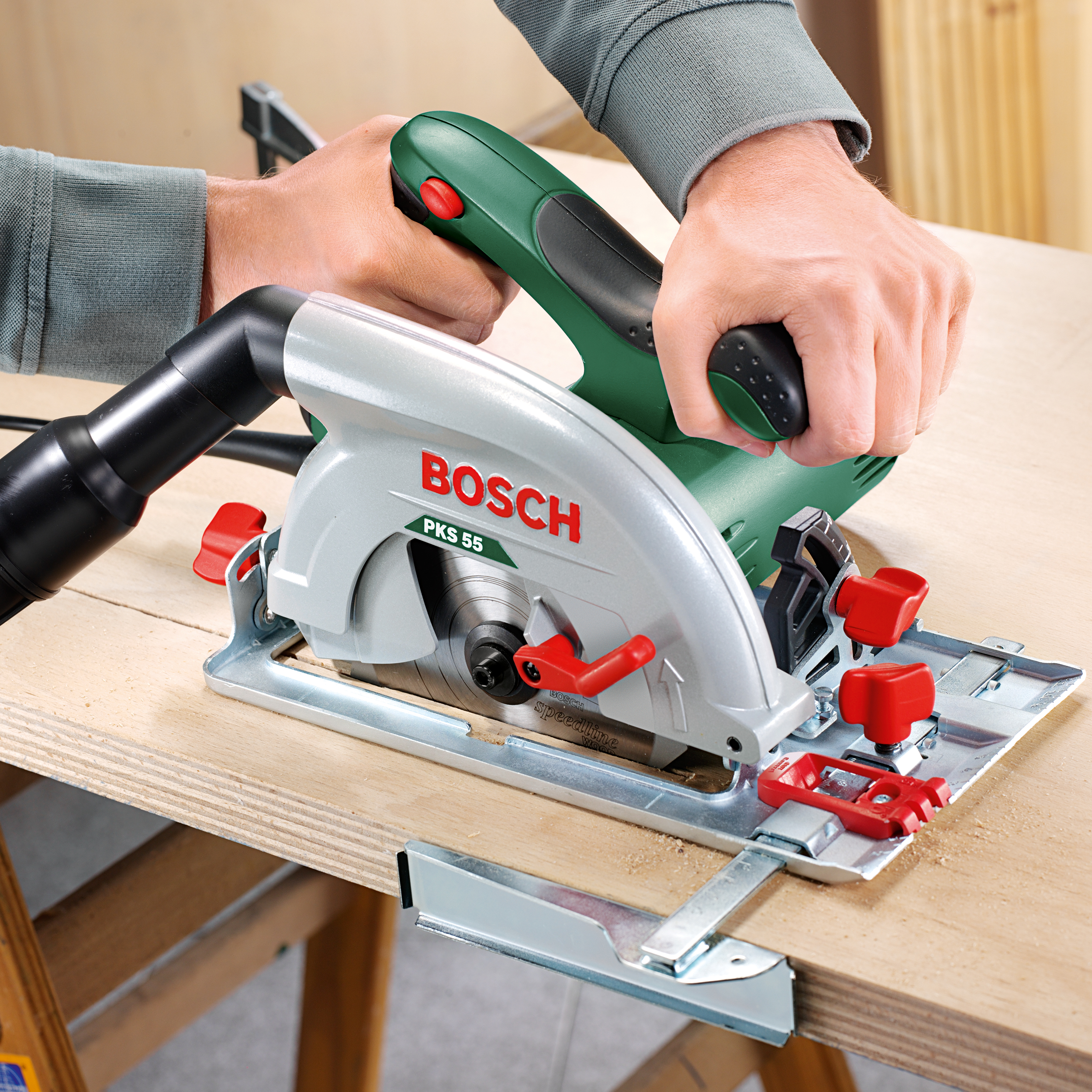 Cirkelsåg Bosch Power Tools PKS 55