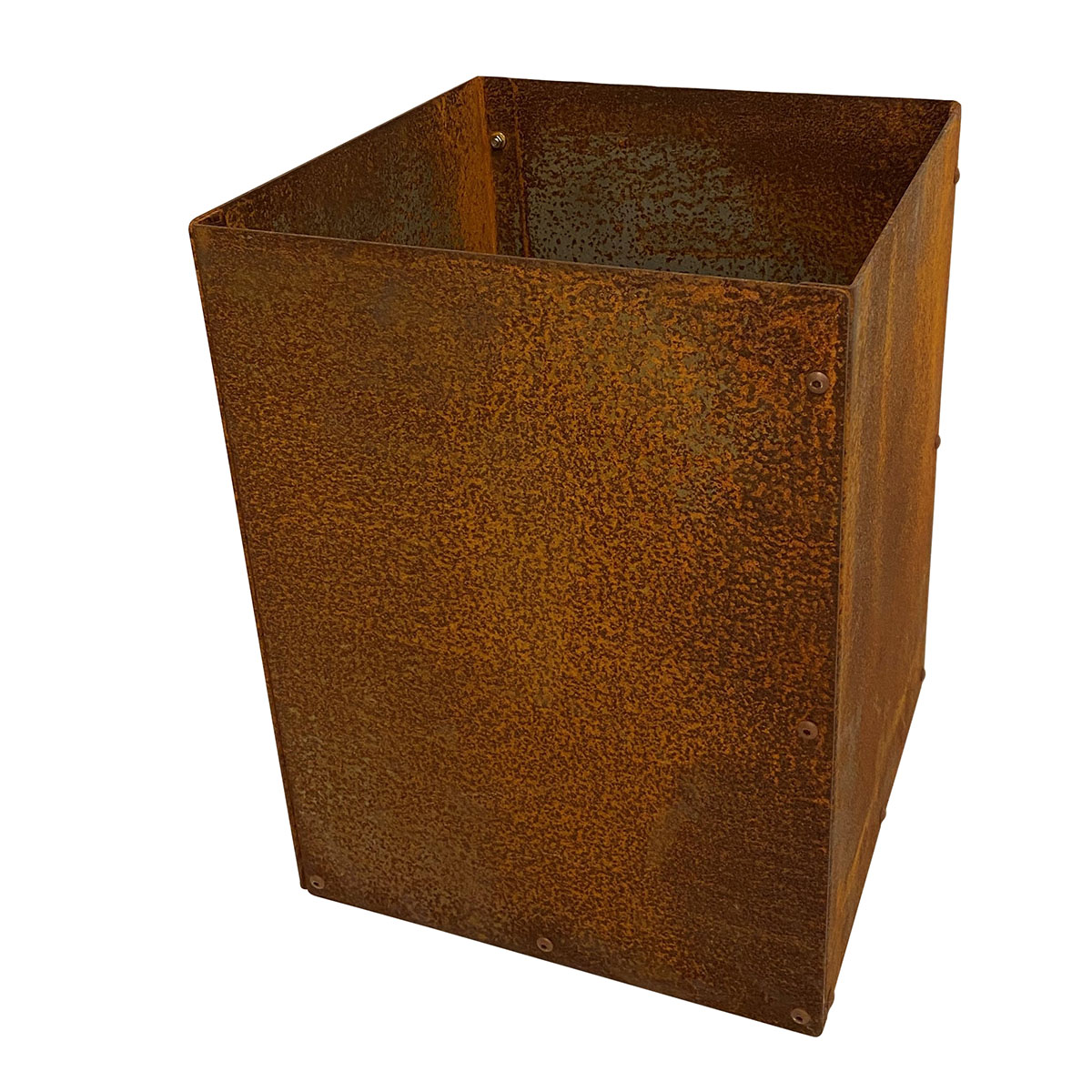 KEBAflexi-garden L-kruka med botten,corten 30x30x40 cm Med botten; Mått: 30x30x40 cm