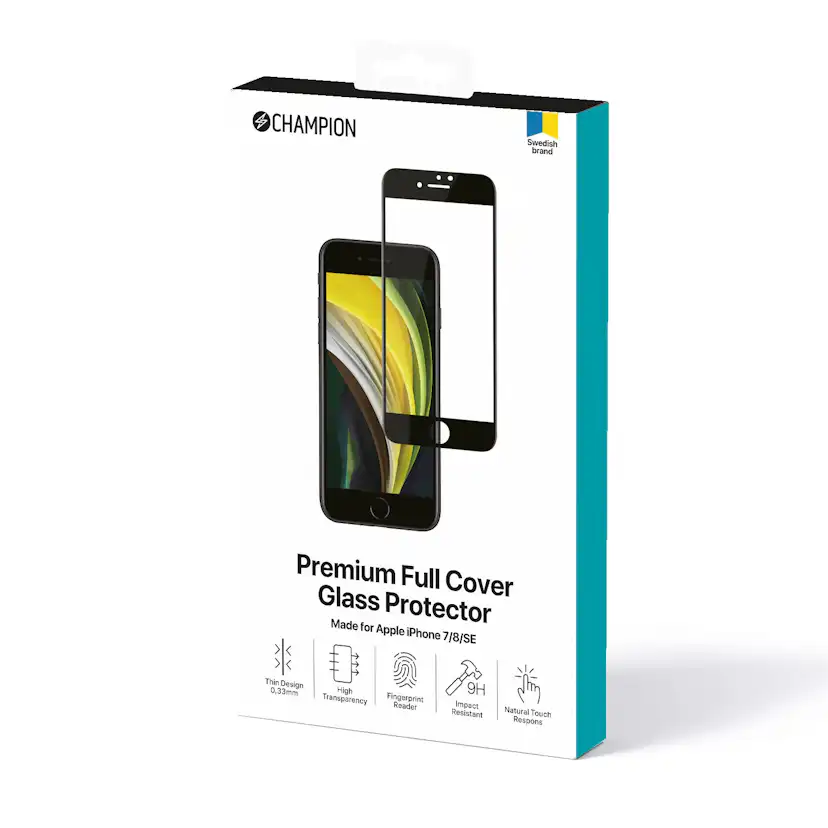 Skärmskydd Champion iPhone 7/8/SE
