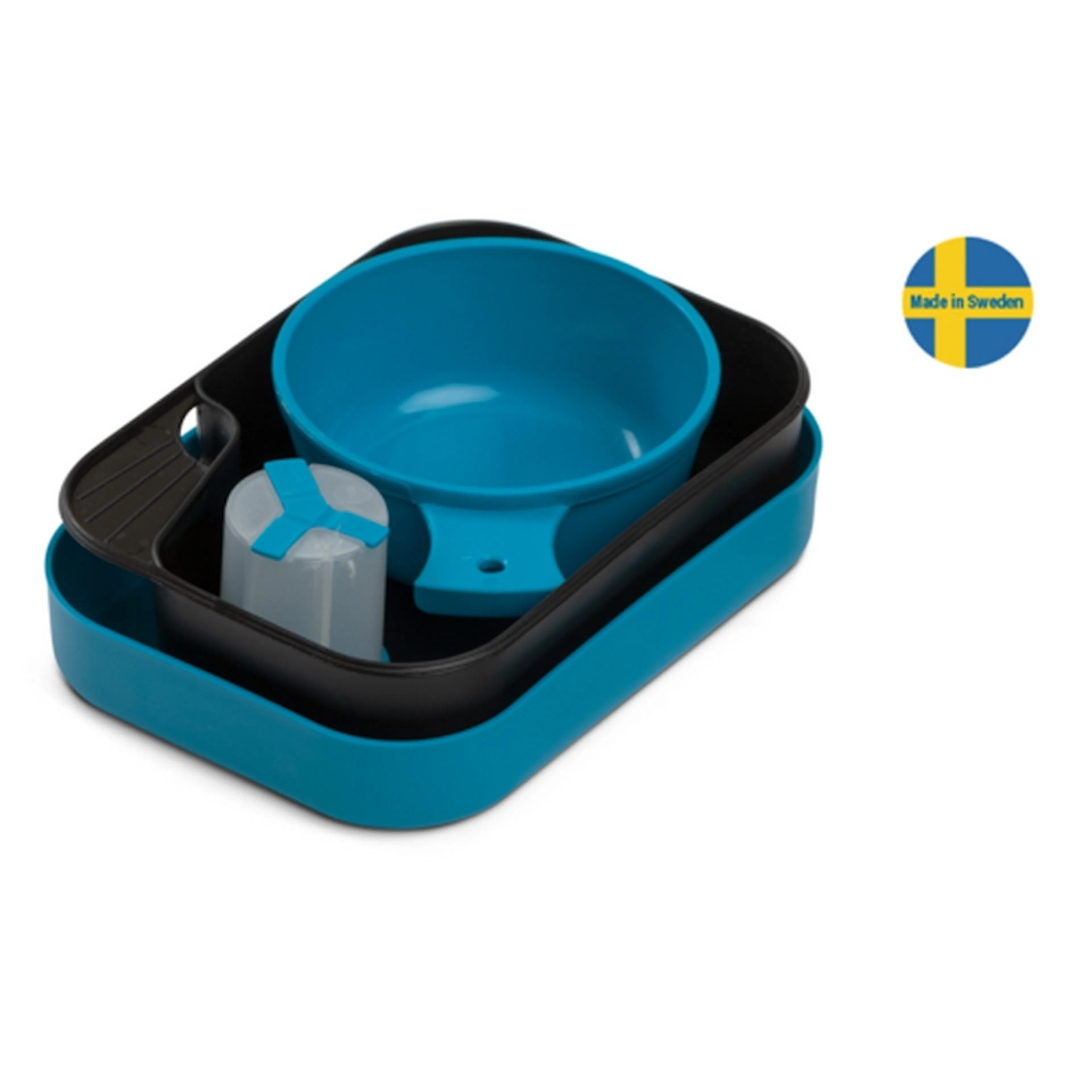 Matlåda Briv Standard Blå Tallrikslåda Camping