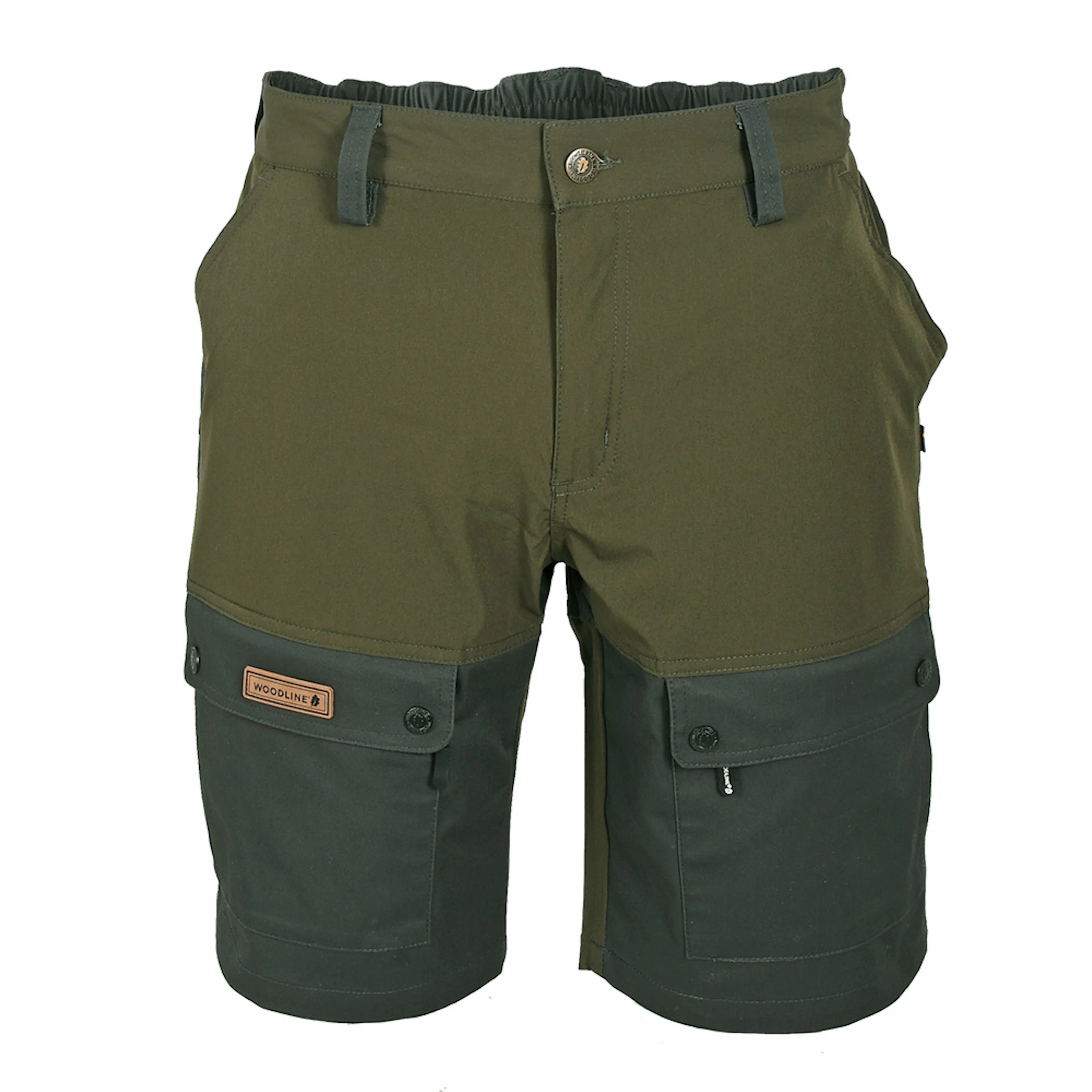 Shorts Woodline Boksund Grön/Grå