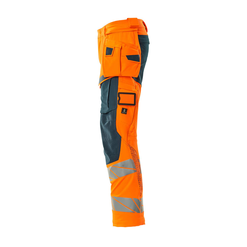 Mascot ACCELERATE SAFE Byxor med hängfickor 19031-711-1444 Storlek: 82C51, Färg: Hi-vis Orange/mörk Petroleum