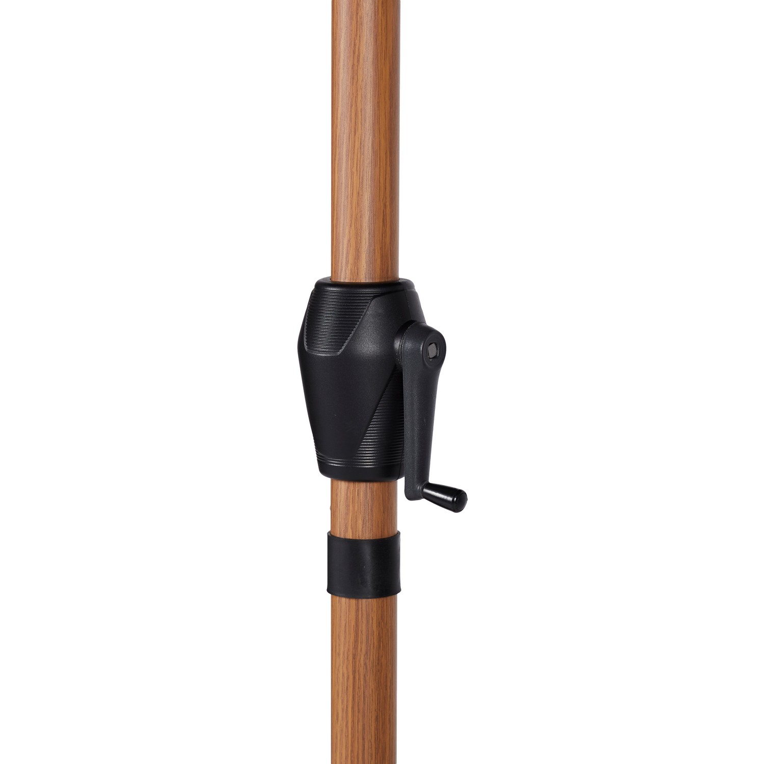 UMBRELLA W/CRANK Ø3M (48861) Teak/Svart