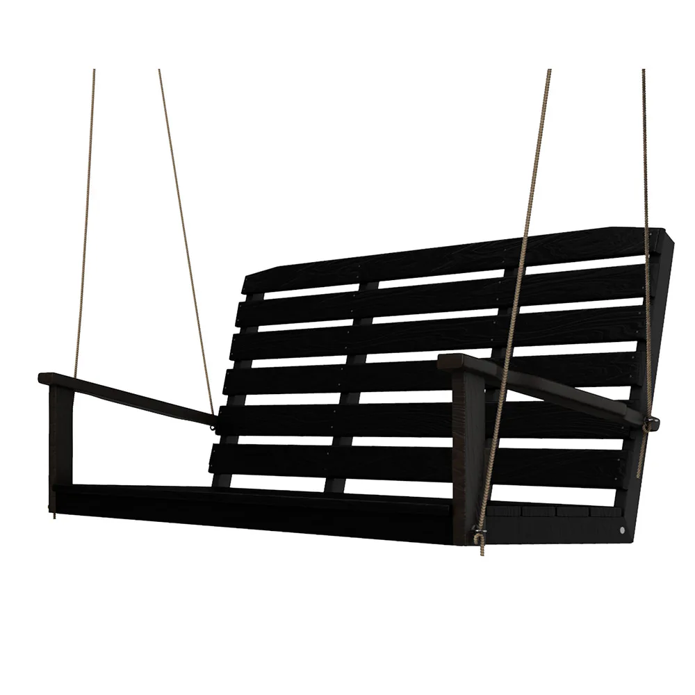 Hammockgunga 177x80x80 cm Svart FSC (B) Svart