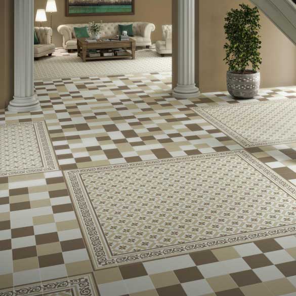 Klinker CAS Ceramica Anastasia Brun 20x20 cm Corner