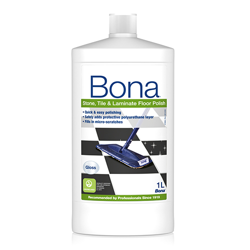 Golvtillbehör Bona Polish för Laminat, Klinker & Linoleum 1L