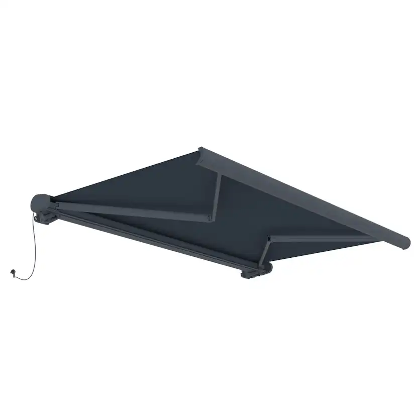 Kassettmarkis Lykke Helkassett 3x2,5m Elegans i Mörkgrå