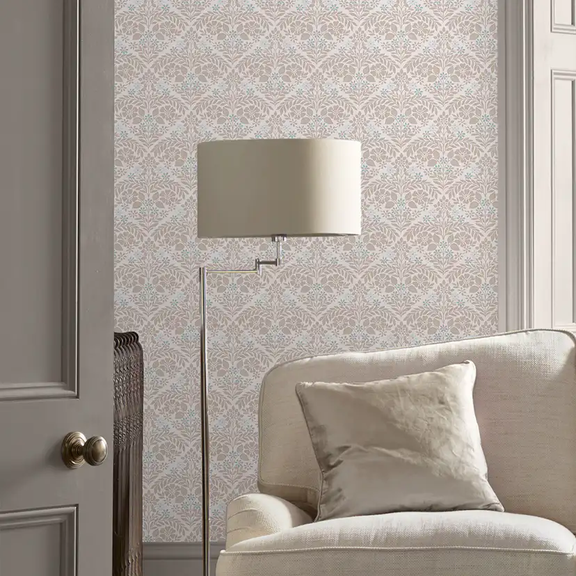 Tapet Laura Ashley Margam Dove Grå 118490