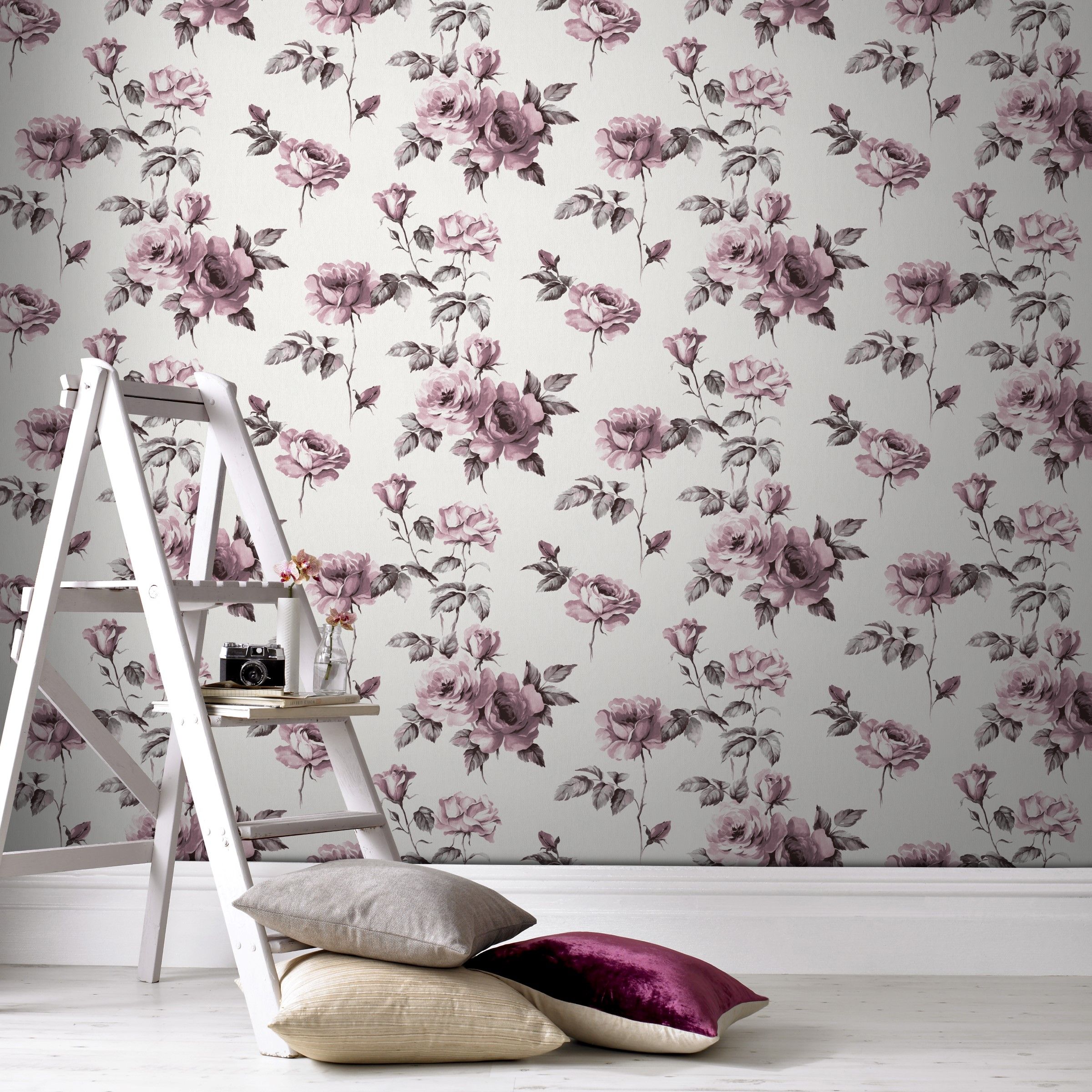 Tapet Art For The Home Soft Blush Roses 104641