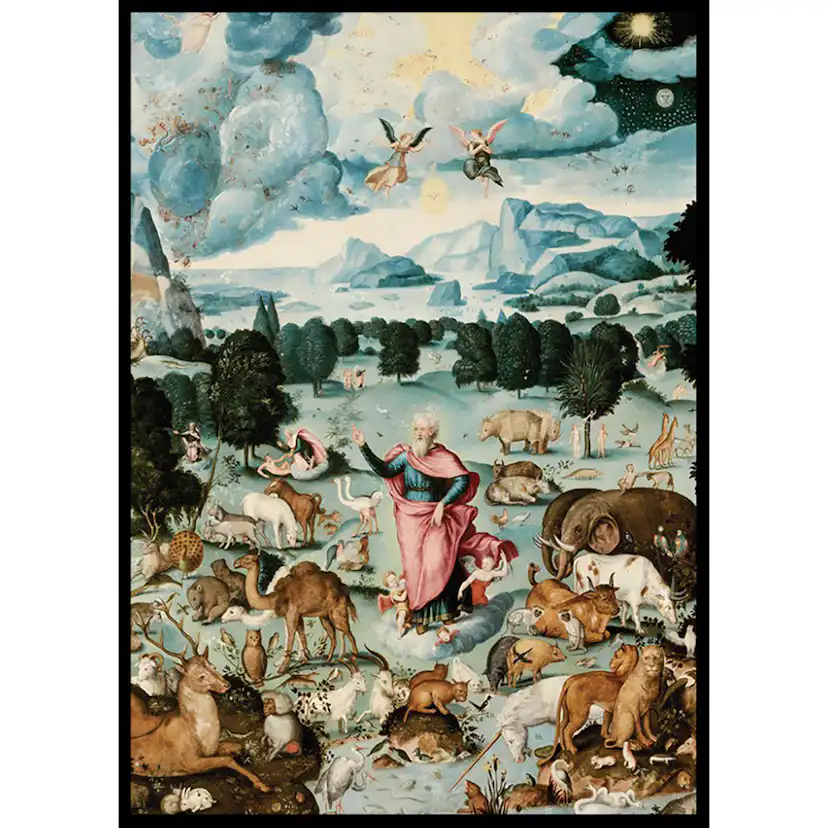 Poster Gallerix Earthly Paradise By Hans Bocksberger der Altere