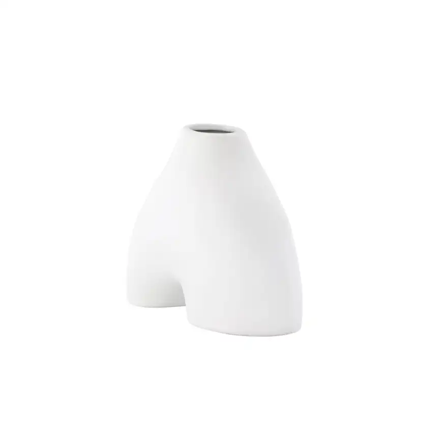 Kento Vase - White - 21*8*15Hcm Vit
