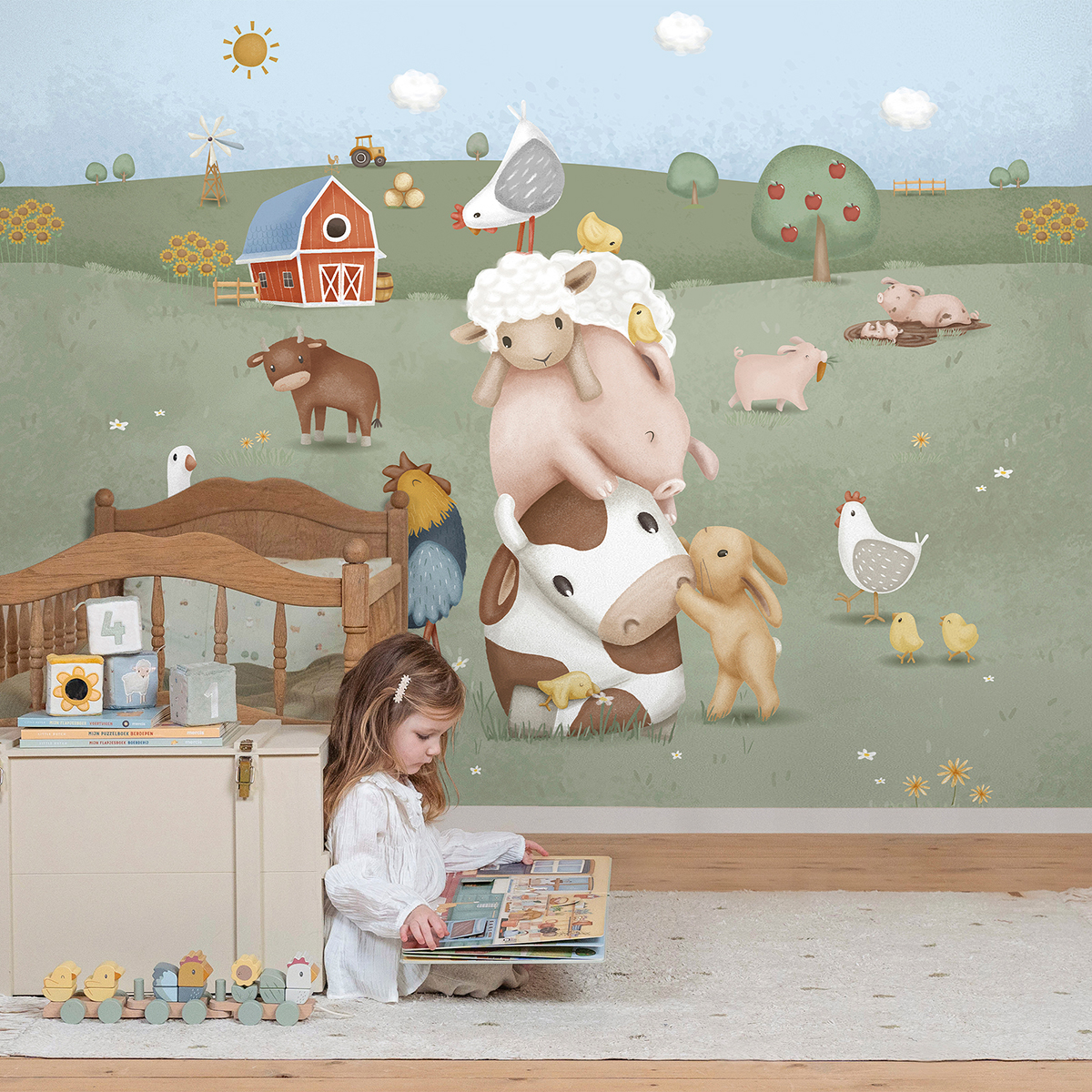 Fototapet Little Dutch Fototapet Little Farm