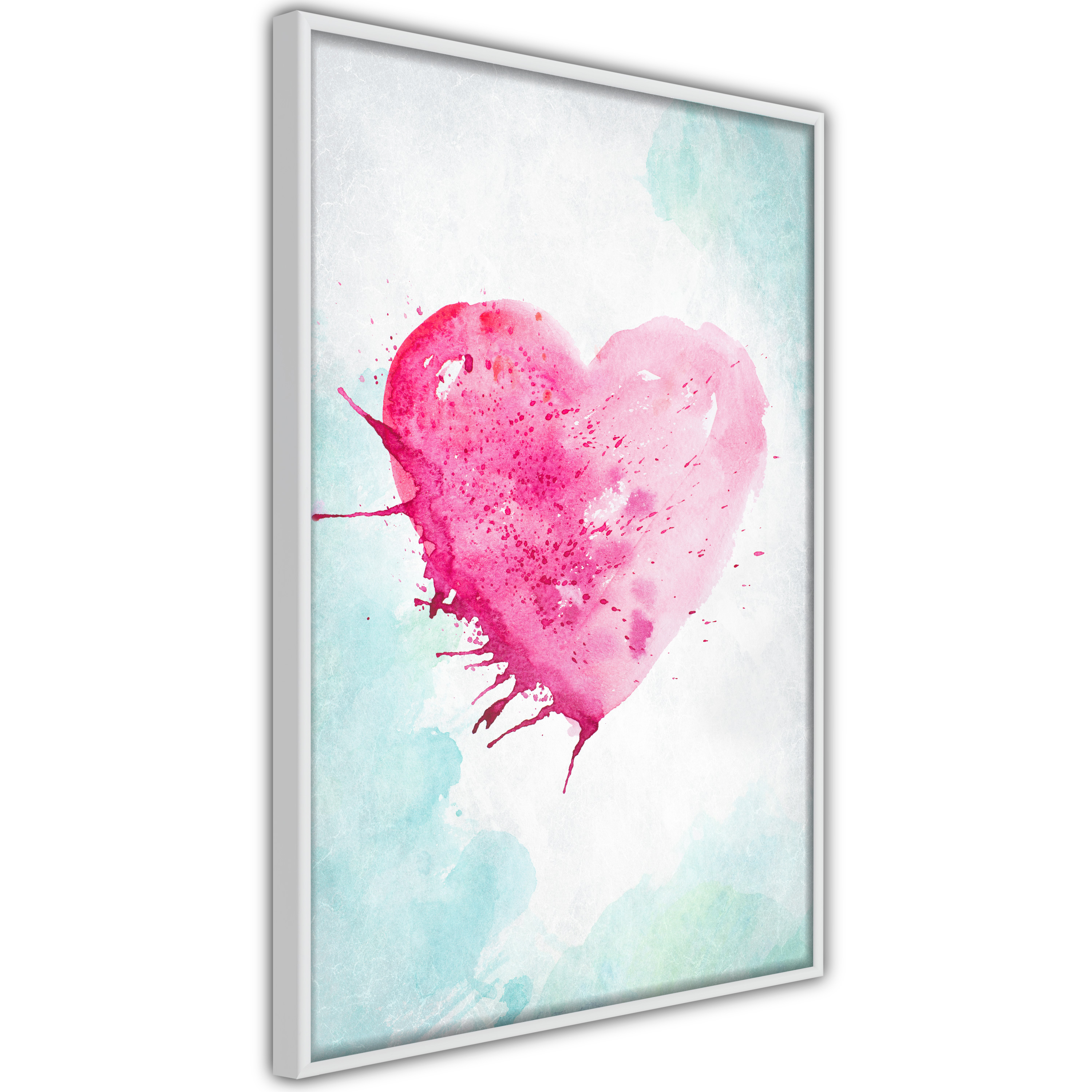 Poster Artgeist Affisch Watercolour Heart