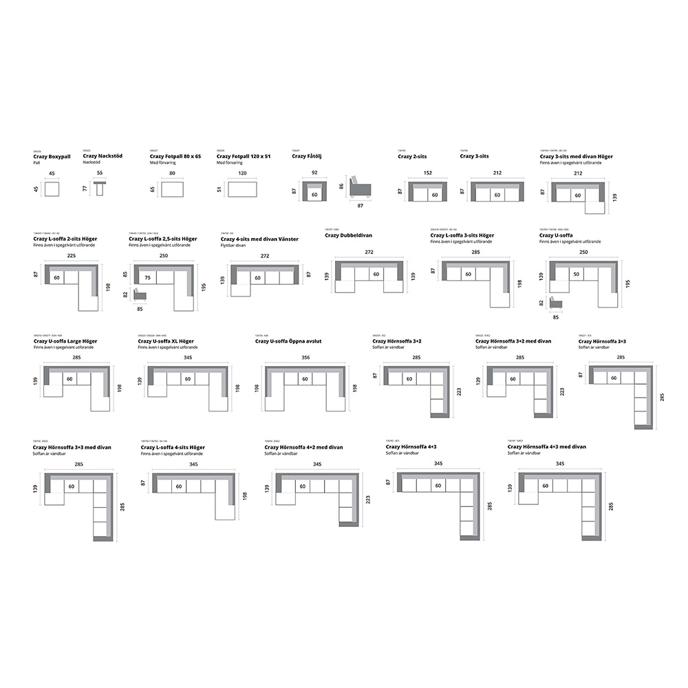 Nackstöd Scandinavian Choice Dux Antracite