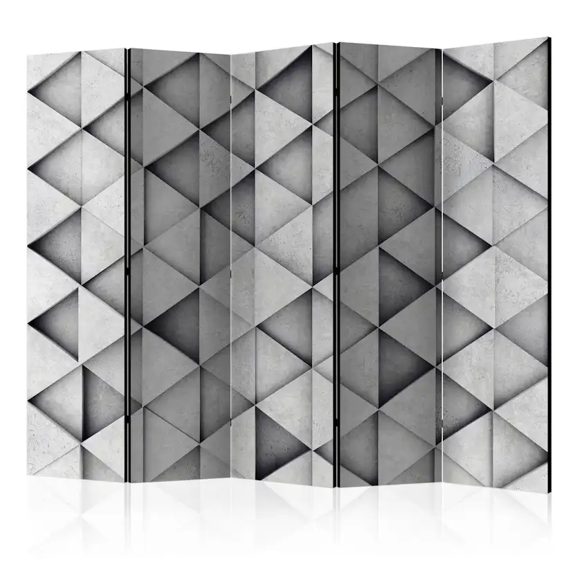 Rumsavdelare Arkiio Grey Triangles II 225x172 cm