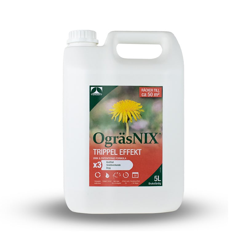 Ogräsbekämpning Tergent OgräsNIX Trippel Effekt