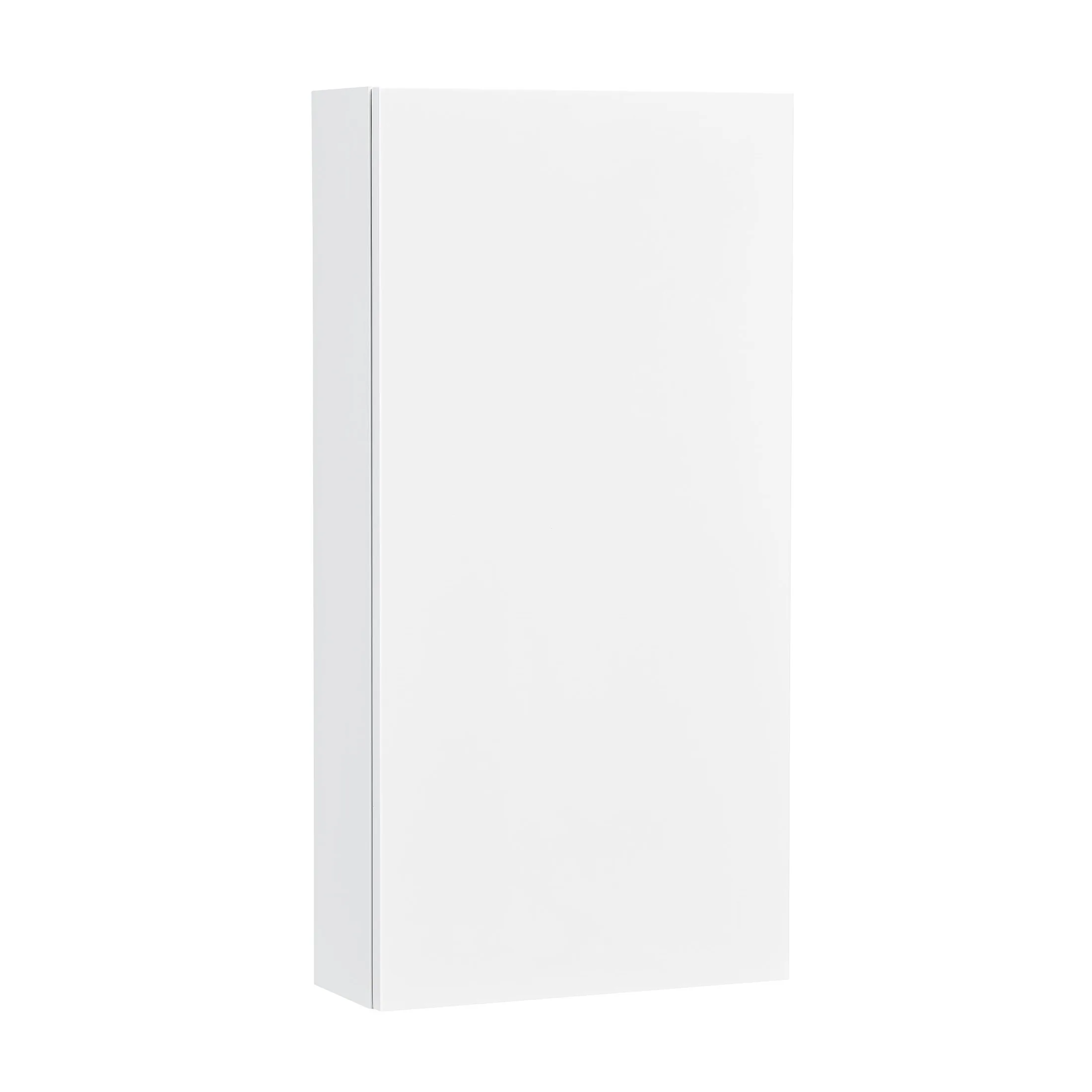 Al Isella Väggskåp 35X14 Vithb Högblank Vit, BxD: 350x136 mm, Enkel Lucka