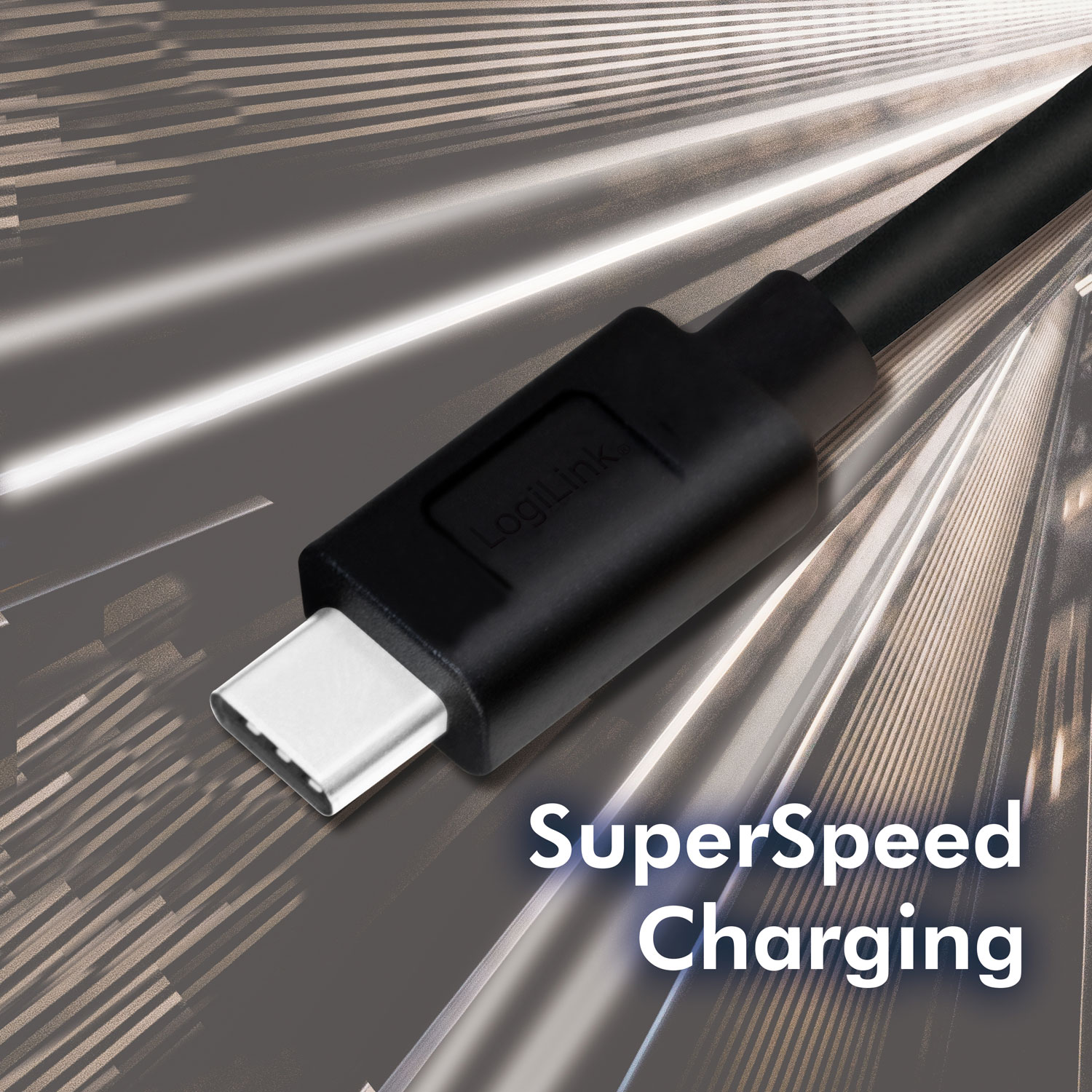 USB-kabel LogiLink 3.2 Gen1 USB - USB-C 15W