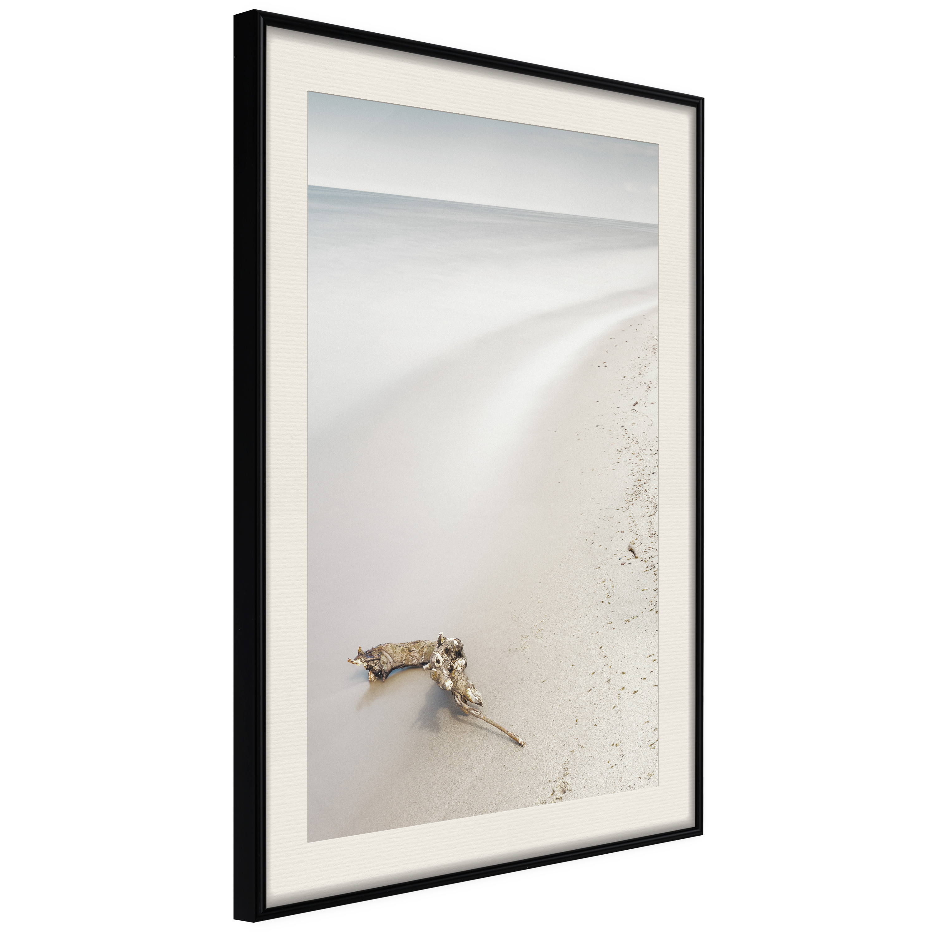 Affisch - Coast [Poster] 30x45 Svart ram med passepartout, 30x45 cm