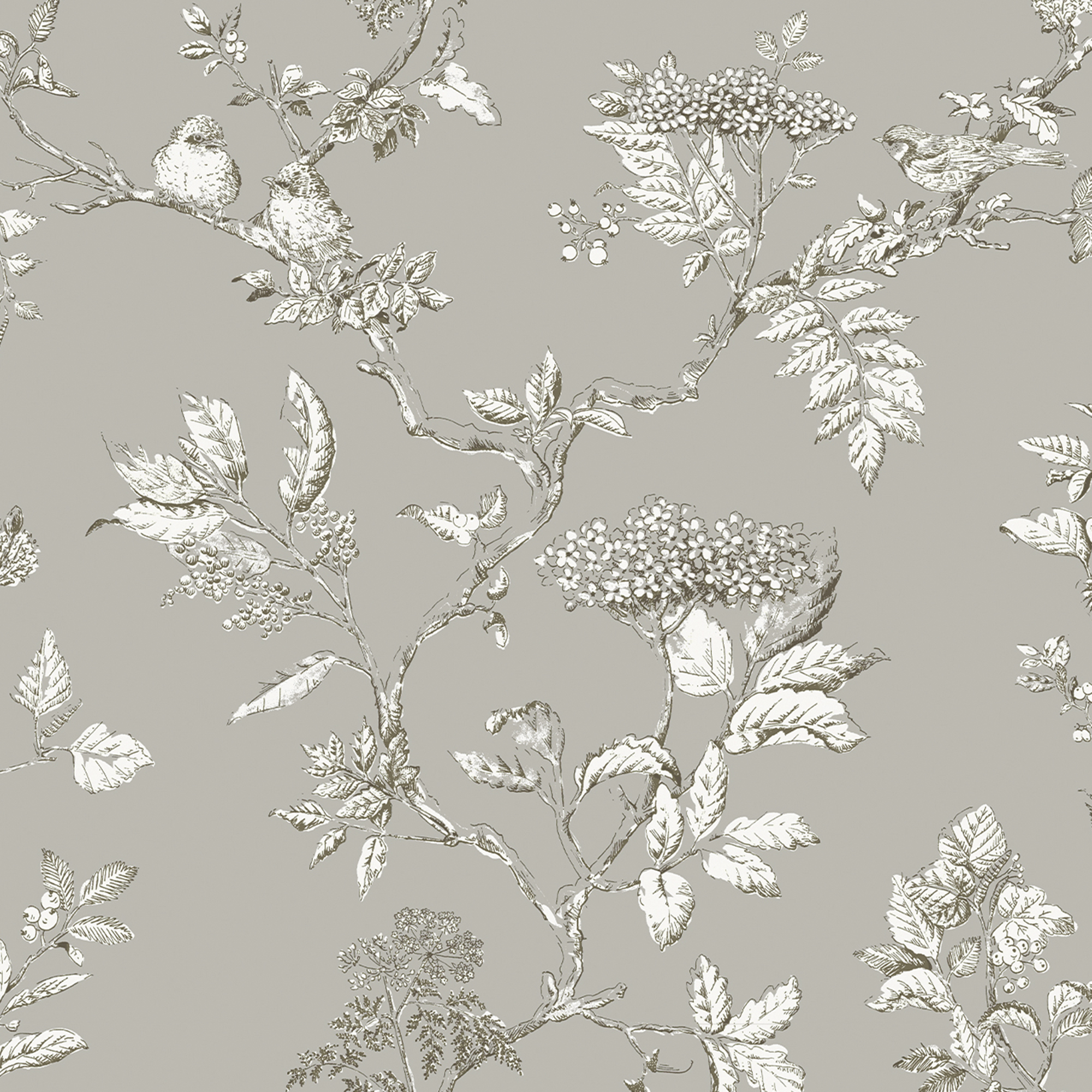 Tapet Laura Ashley Elderwood Steel