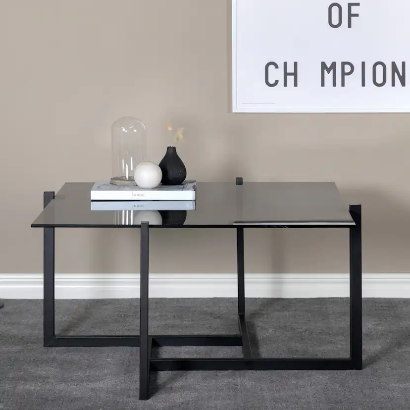 Soffbord Venture Home Hybrid med Glasskiva