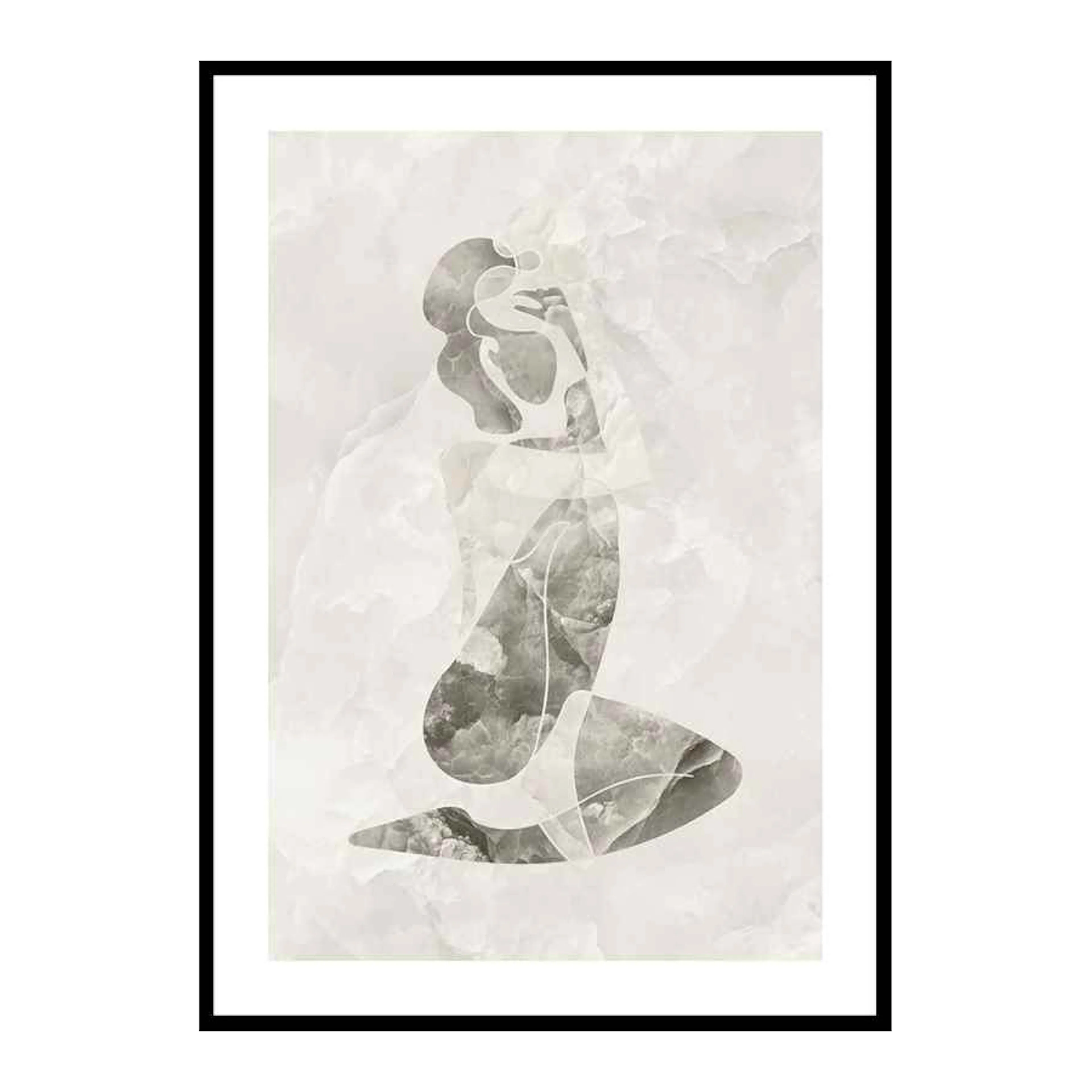 Marble Figure No2 30x40 cm