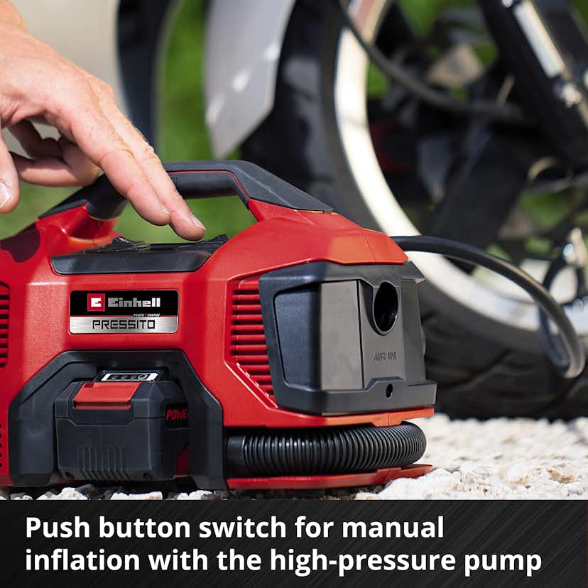 Kompressor Einhell Pressito 18V Utan Batteri & Laddare