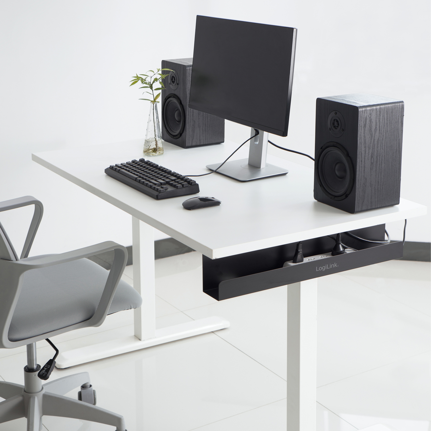 Kabelränna LogiLink För Montering Under Skrivbordet