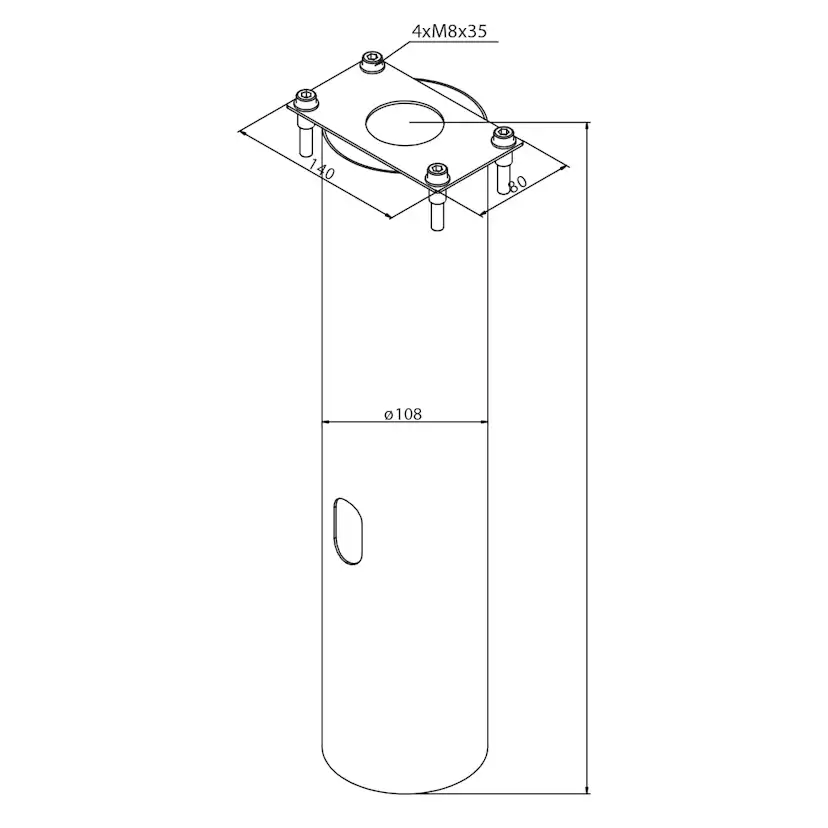 Adapter Norlys till Fundament