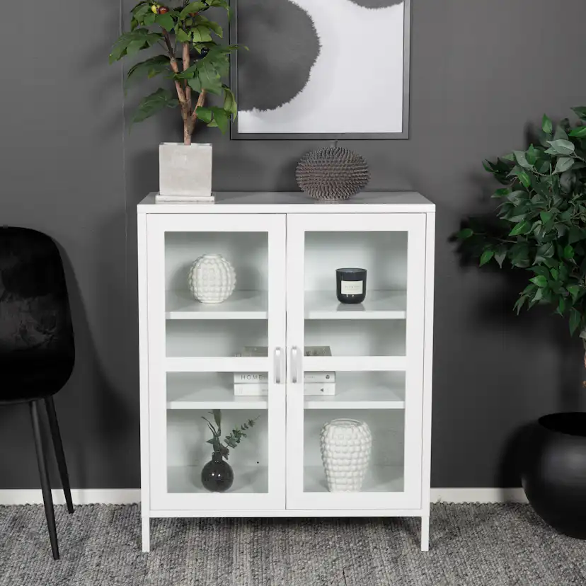 Acero B80 - Low Cabinet - White Vit