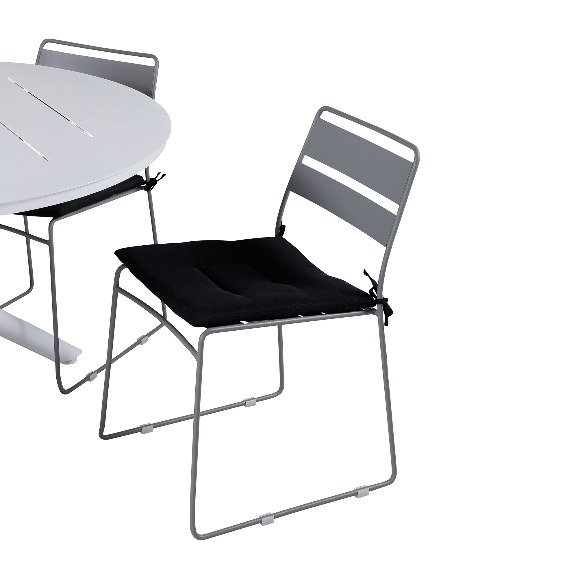 Matgrupp Venture Home Ande Vit med 4 Lumo Matstolar