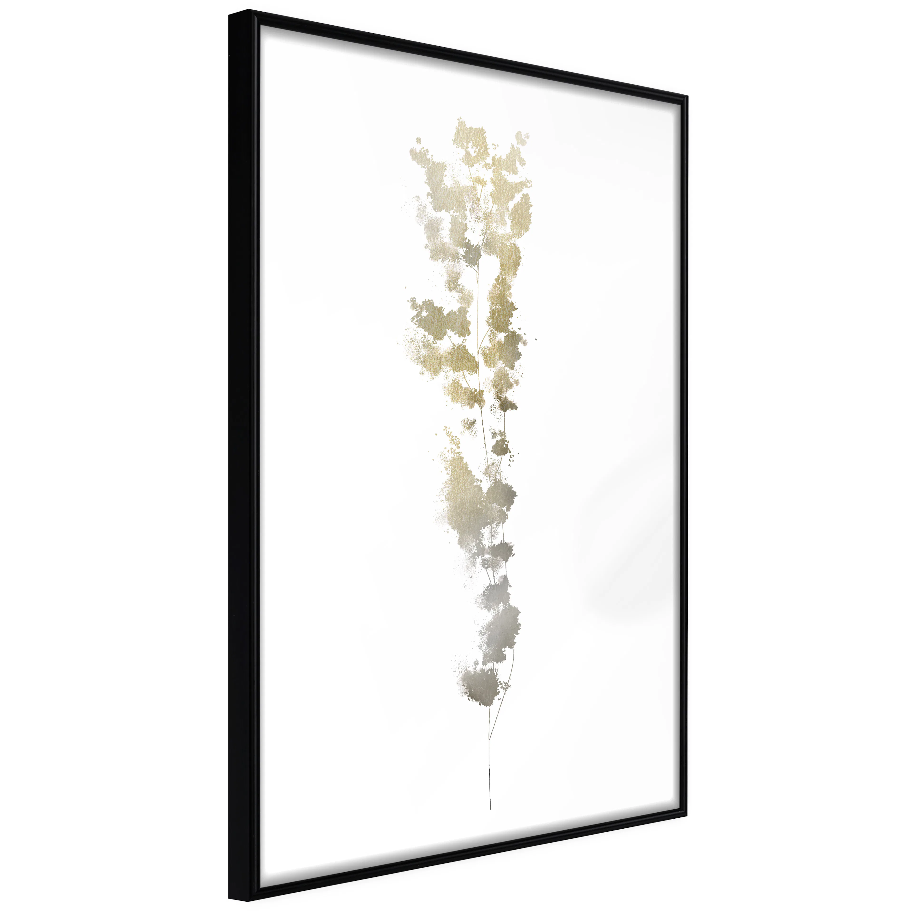 Affisch - Golden Branch [Poster] 40x60 Svart ram, 40x60 cm