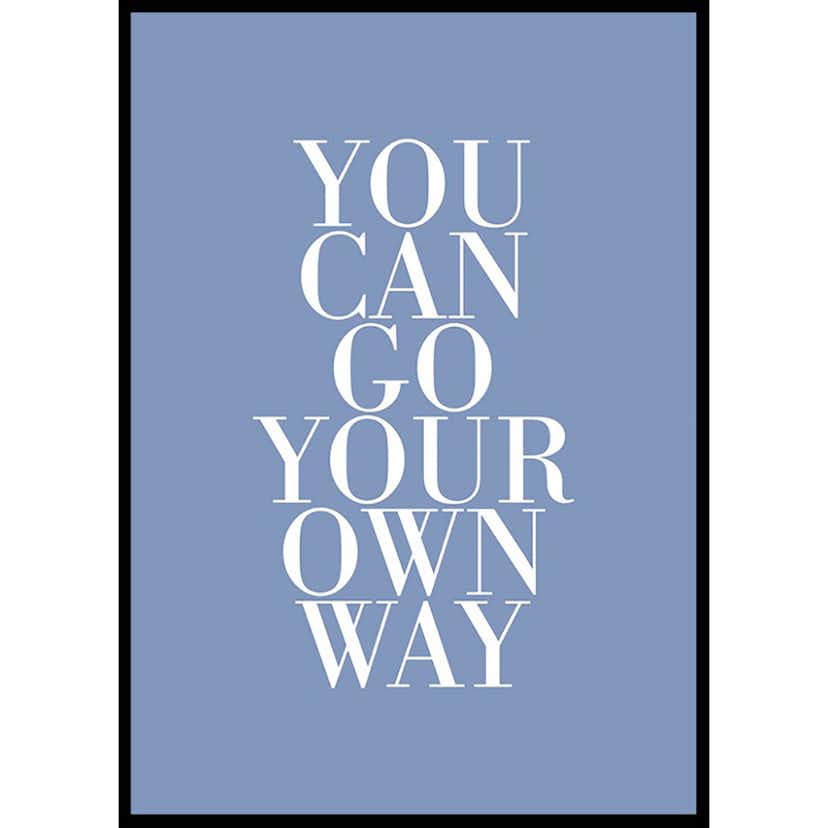 Poster Gallerix Your Own Way