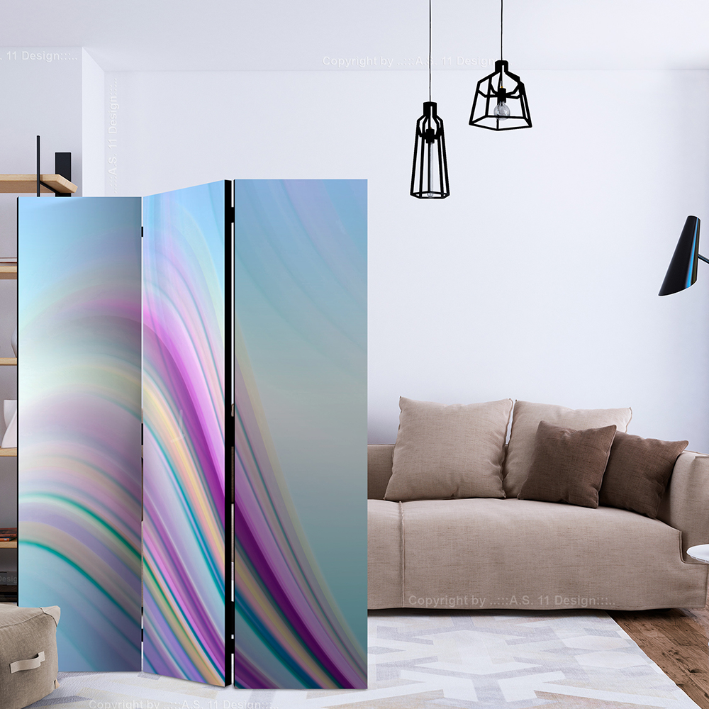 Rumsavdelare Skärmvägg Arkiio Rainbow Abstract Background 135x172 cm