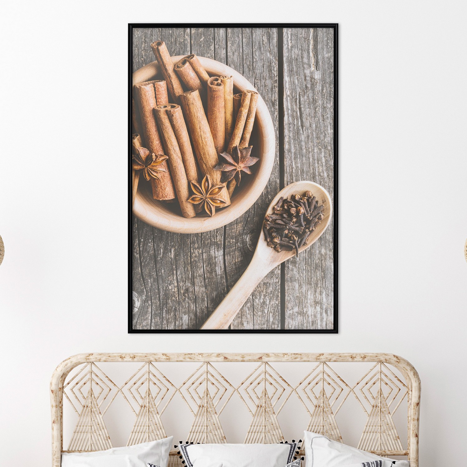Affisch - Smell of Spices [Poster] 40x60 Svart ram, 40x60 cm