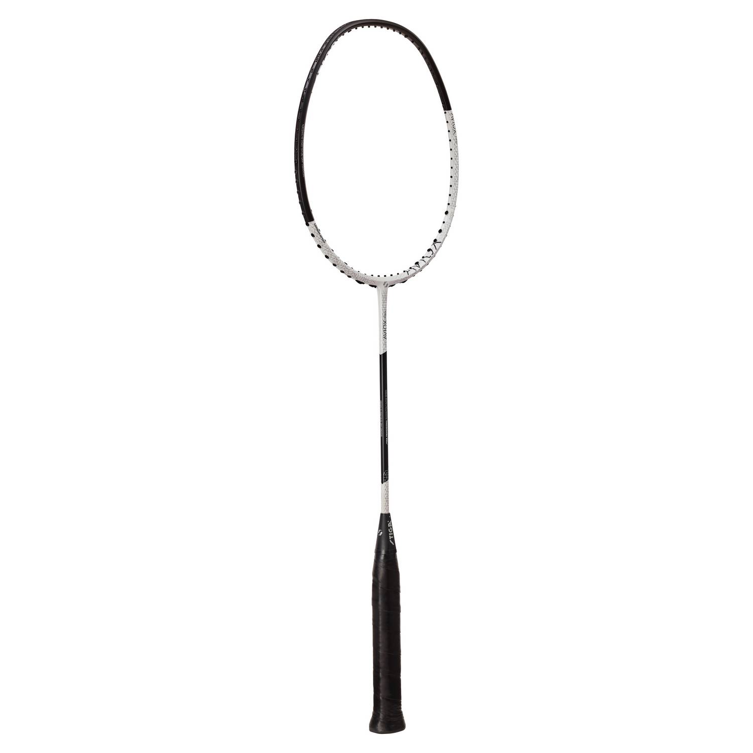 Badmintonracket Stiga Sports Aviox Pro Svart/Vit Osträngat 4